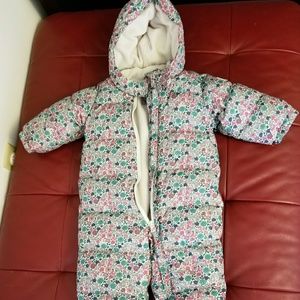 gap snowsuit baby girl